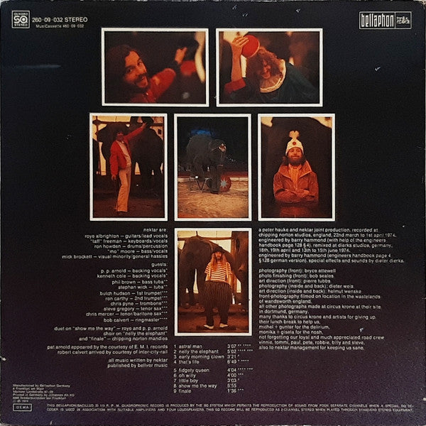 Nektar : Down To Earth (LP, Album, Quad, RE, Gat)