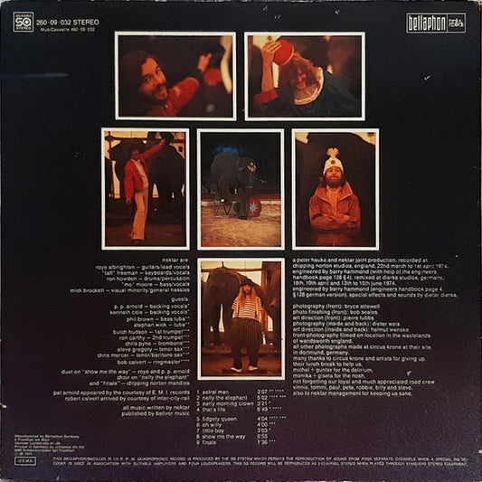 Nektar : Down To Earth (LP, Album, Quad, RE, Gat)