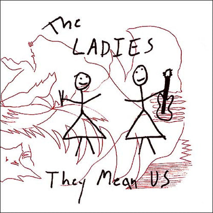 The Ladies : They Mean Us (LP, Album, Ltd, Whi)