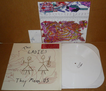 The Ladies : They Mean Us (LP, Album, Ltd, Whi)