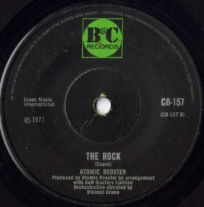 Atomic Rooster : Devil's Answer (7", Single, Sol)