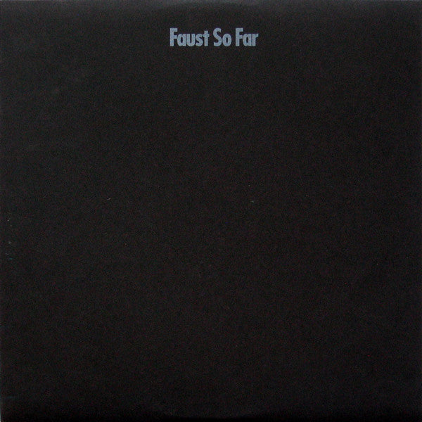 Faust : So Far (LP, Album, RE)