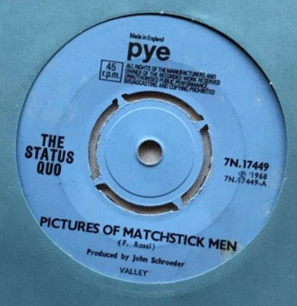 Status Quo : Pictures Of Matchstick Men (7", Single)