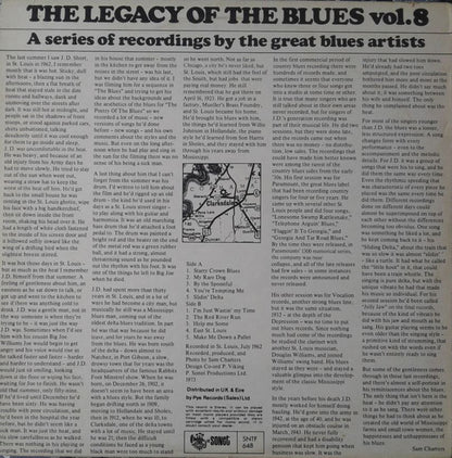 J. D. Short : The Legacy Of The Blues Vol. 8 (LP, Album)