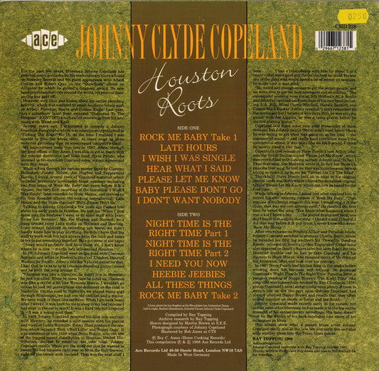 Johnny Copeland : Houston Roots (LP, Comp)