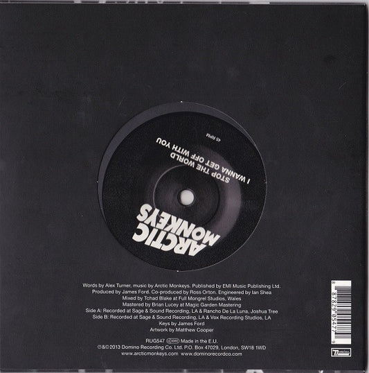 Arctic Monkeys : Why'd You Only Call Me When You're High? (7", Single, Hea)