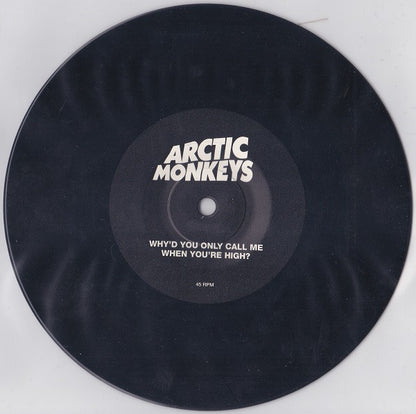 Arctic Monkeys : Why'd You Only Call Me When You're High? (7", Single, Hea)