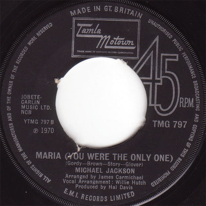 Michael Jackson : Got To Be There (7", Single, Pus)