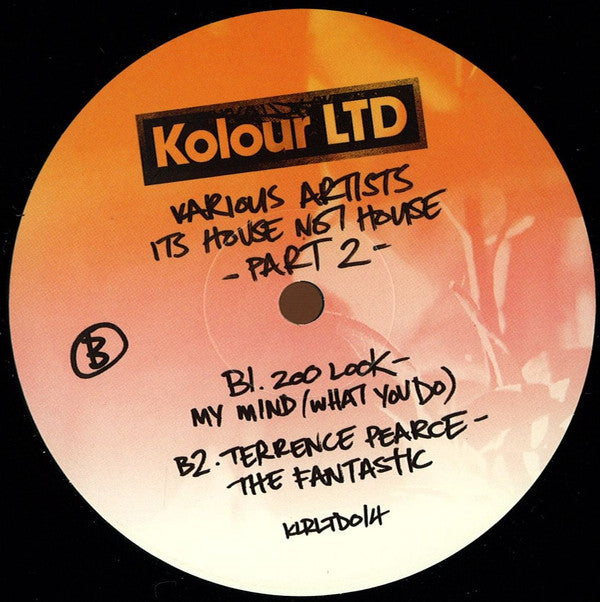 Various : It’s House Not House – Part 2 (12", EP, Bro)