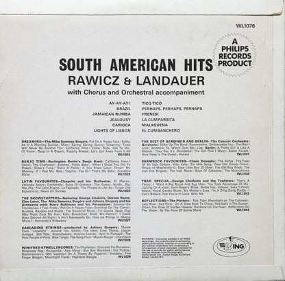 Rawicz & Landauer : South American Hits (LP, Album, Mono, RE)