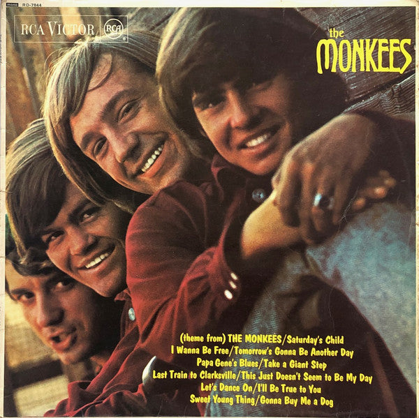 The Monkees : The Monkees (LP, Album, Mono)
