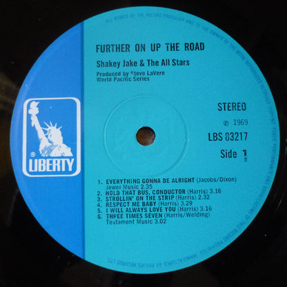 Shakey Jake And The Allstars : Further On Up The Road (LP, Album)