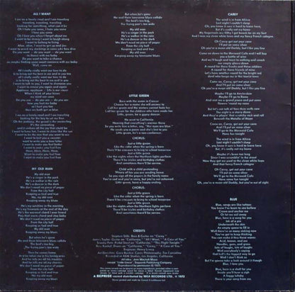 Joni Mitchell : Blue (LP, Album, RE, Gat)