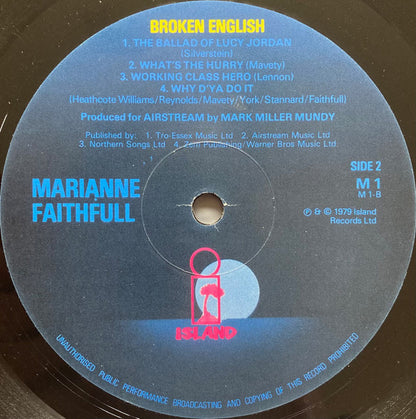 Marianne Faithfull : Broken English (LP, Album)