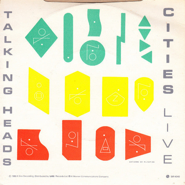 Talking Heads : Cities (7", Single)