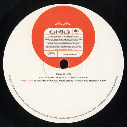 Grid* : Diablo (12")