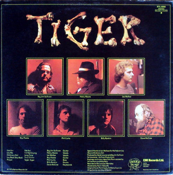 Tiger (11) : Tiger (LP, Album)