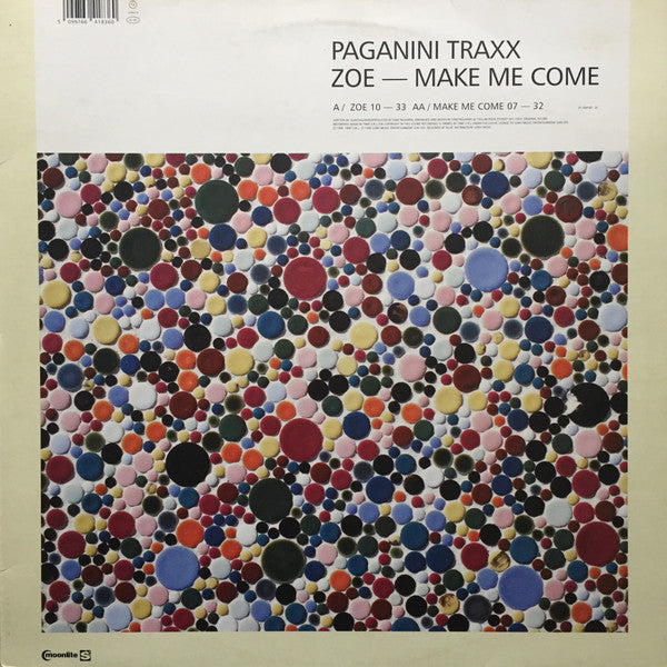 Paganini Traxx : Zoe / Make Me Come (12")