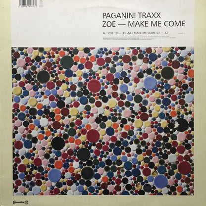 Paganini Traxx : Zoe / Make Me Come (12")
