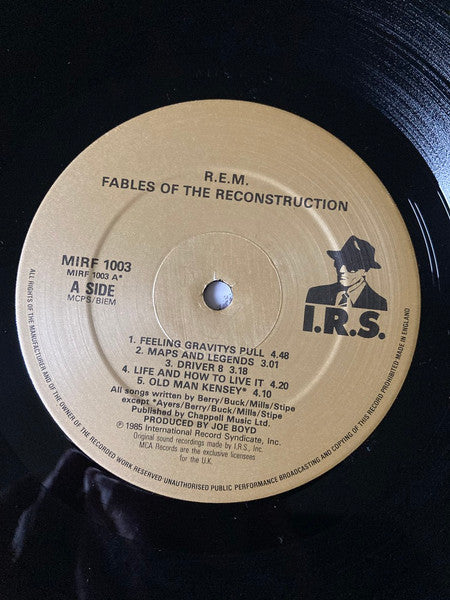 R.E.M. : Fables Of The Reconstruction / Reconstruction Of The Fables (LP, Album)