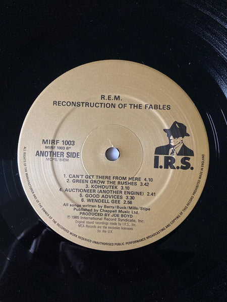 R.E.M. : Fables Of The Reconstruction / Reconstruction Of The Fables (LP, Album)