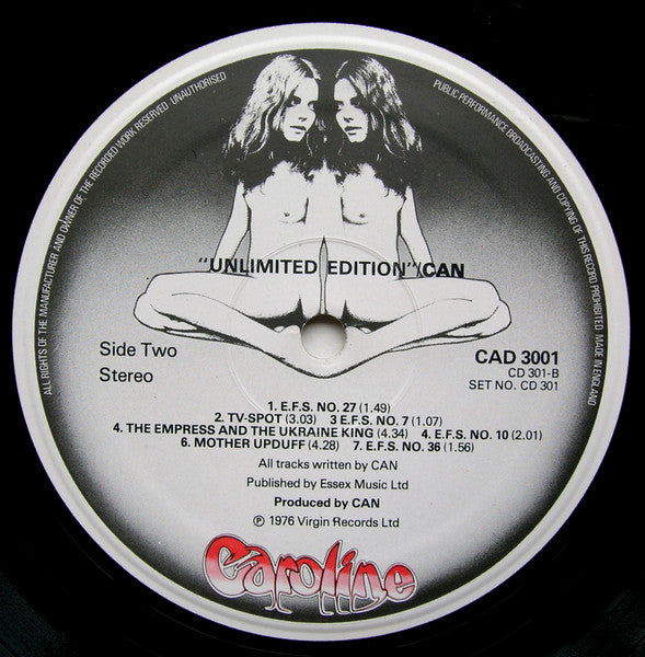 Can : Unlimited Edition (2xLP, Album, UK )