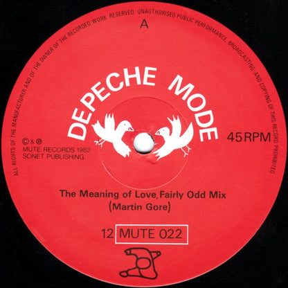 Depeche Mode : The Meaning Of Love (12", Single)
