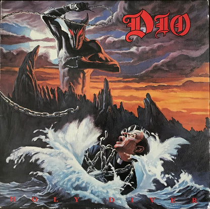 Dio (2) : Holy Diver (LP, Album, Wit)