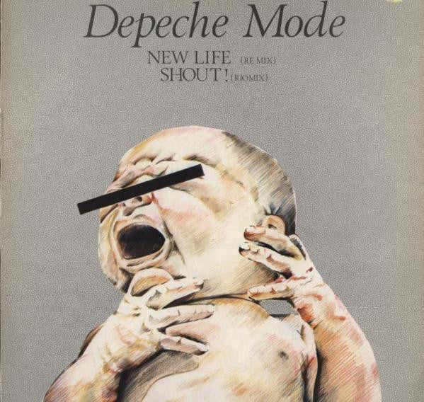 Depeche Mode : New Life (Re Mix) / Shout! (Rio Mix) (12", Single)