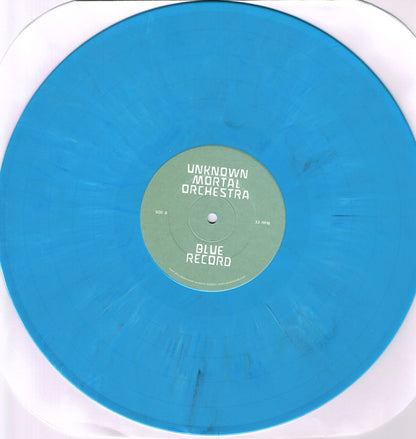 Unknown Mortal Orchestra : Blue Record (12", S/Sided, EP, Ltd, Blu)