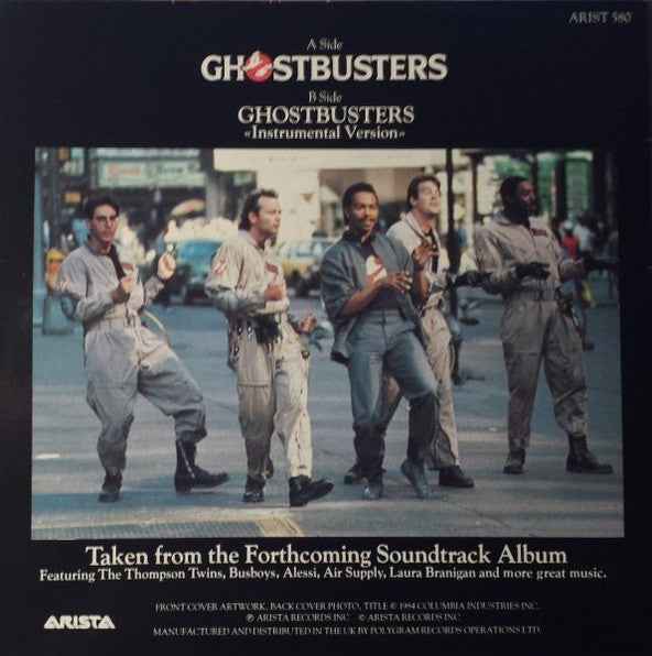 Ray Parker Jr. : Ghostbusters (7", Single, Ltd, Pop)