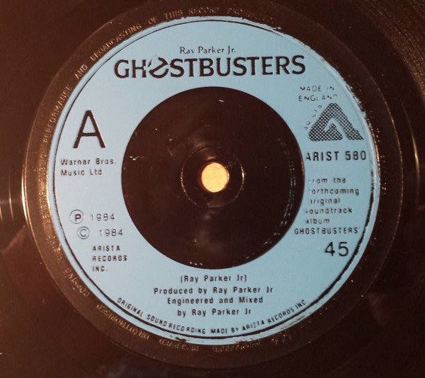 Ray Parker Jr. : Ghostbusters (7", Single, Ltd, Pop)