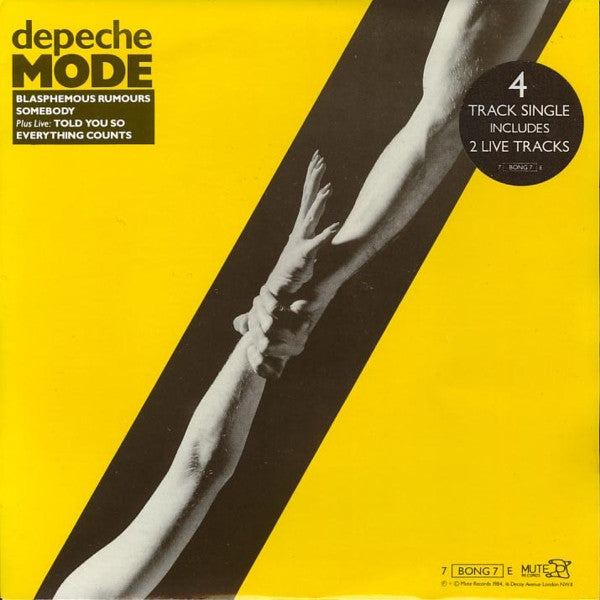 Depeche Mode : Blasphemous Rumours / Somebody (7", EP, Single)