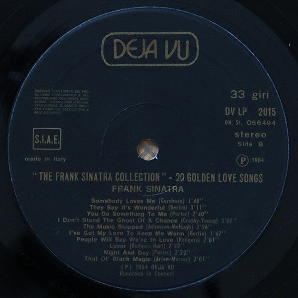 Frank Sinatra : The Frank Sinatra Collection (LP, Comp)