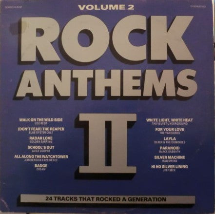 Various : Rock Anthems II (2xLP, Comp, Gat)