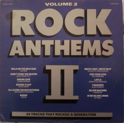 Various : Rock Anthems II (2xLP, Comp, Gat)