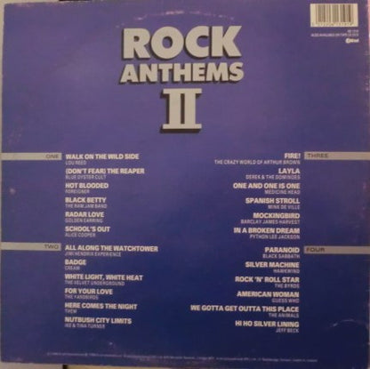 Various : Rock Anthems II (2xLP, Comp, Gat)