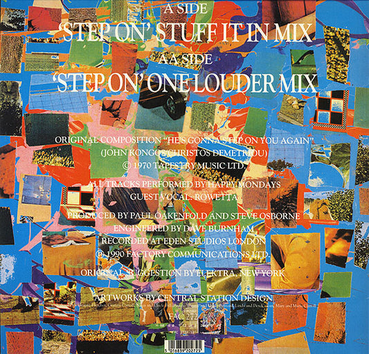 Happy Mondays : Step On (12", Single)