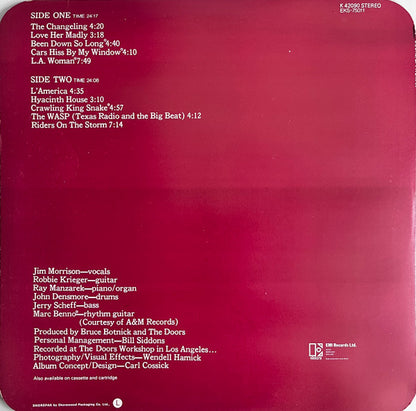 The Doors : L.A. Woman (LP, Album, RE)