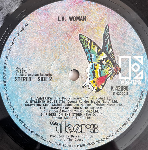 The Doors : L.A. Woman (LP, Album, RE)
