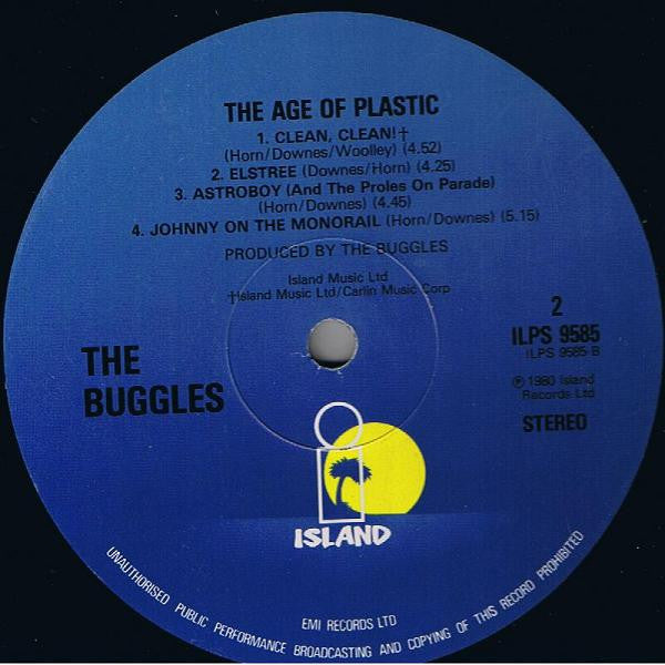 Buggles* : The Age Of Plastic (LP, Album)