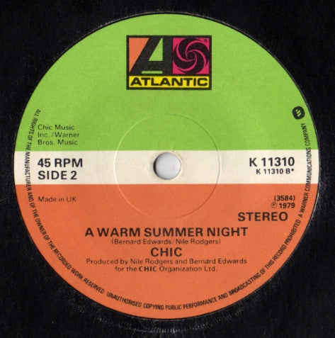 Chic : Good Times (7", Single)