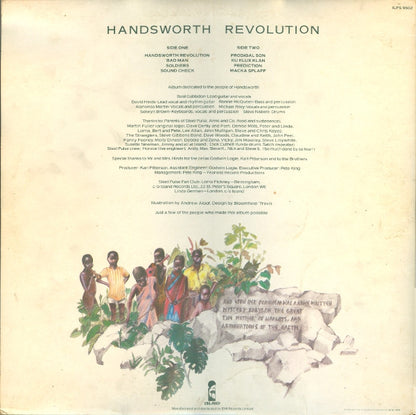 Steel Pulse : Handsworth Revolution (LP, Album, Gat)