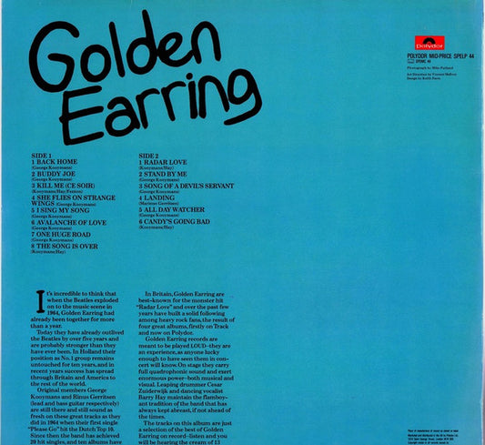 Golden Earring : Golden Earring (LP, Comp, RE)