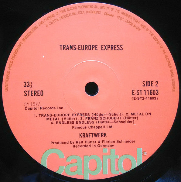 Kraftwerk : Trans-Europe Express (LP, Album)