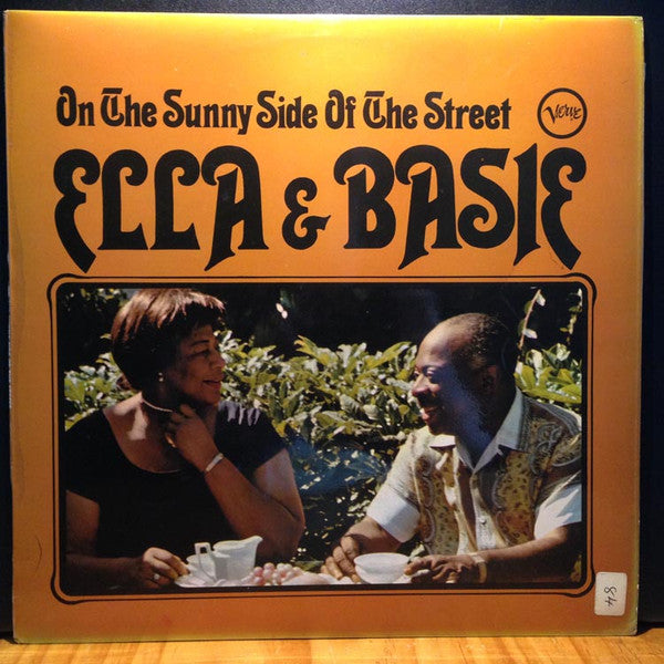 Ella Fitzgerald & Count Basie : On The Sunny Side Of The Street (LP, Club, RE)
