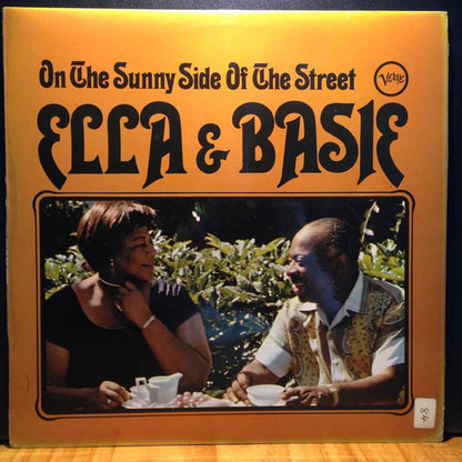 Ella Fitzgerald & Count Basie : On The Sunny Side Of The Street (LP, Club, RE)
