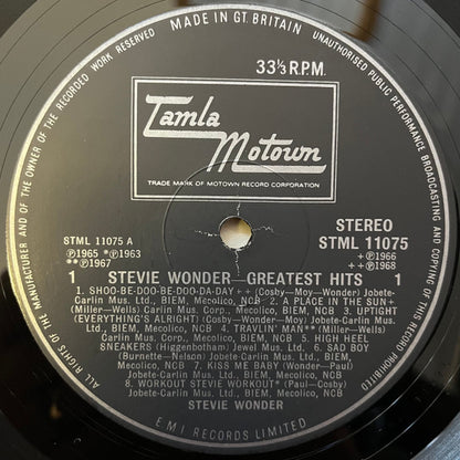 Stevie Wonder : Greatest Hits (LP, Comp, RE)