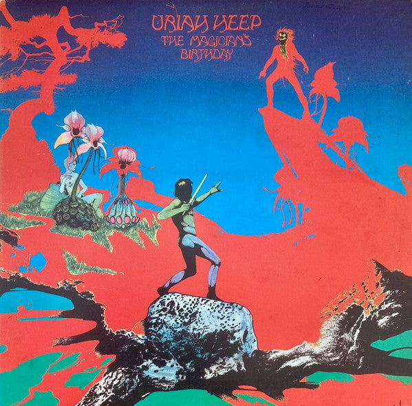 Uriah Heep : The Magician's Birthday (LP, Album, Gat)