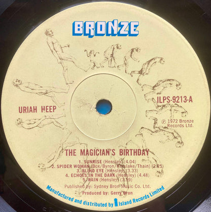 Uriah Heep : The Magician's Birthday (LP, Album, Gat)